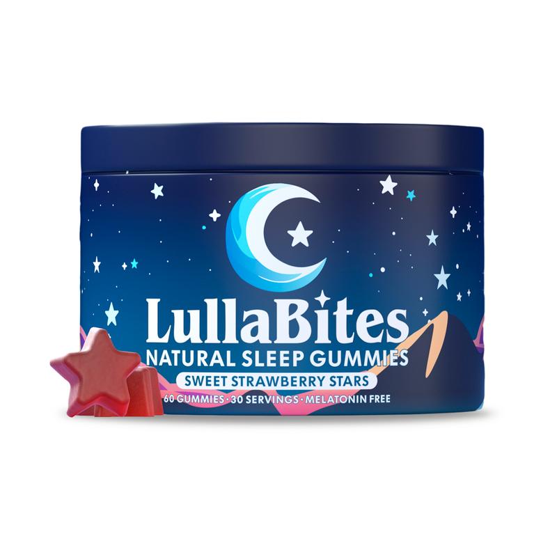 Gomitas para dormir naturales - 30 porciones - Estrellas de fresa dulce