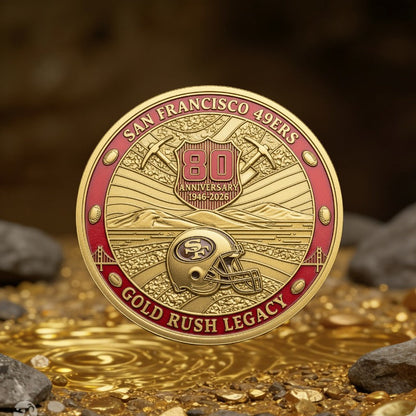 San Francisco 49ers 80th Anniversary Commemorative Coin