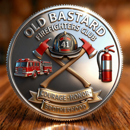 🔥Last Day 60% OFF - Firefighters Club Honor Commemorative Medal