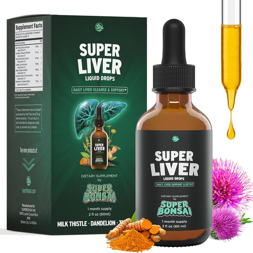 Súper apoyo hepático con cardo mariano – Limpieza, desintoxicación y reparación hepática totalmente natural – Suministro para 1 mes