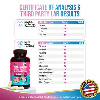 Complejo de Belleza Cosmic Collagen - 64,000 MCG - ¡Ilumina tu Resplandor!