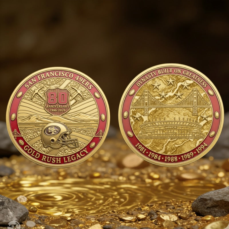 San Francisco 49ers 80th Anniversary Commemorative Coin