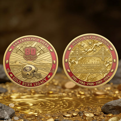 San Francisco 49ers 80th Anniversary Commemorative Coin