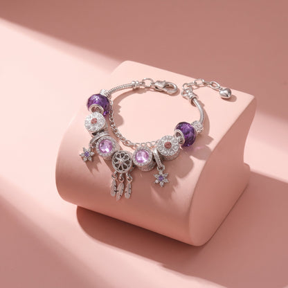 ❤️ Last Day 70% OFF - Dreamcatcher Feather Charm Bracelet | Luxe6786