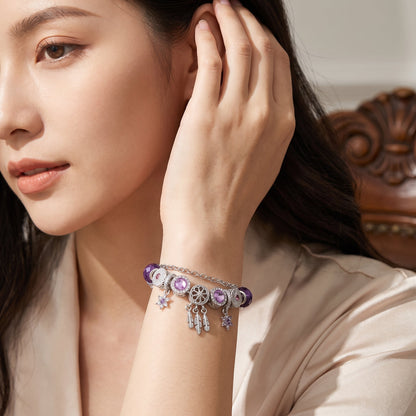 ❤️ Last Day 70% OFF - Dreamcatcher Feather Charm Bracelet | Luxe6786