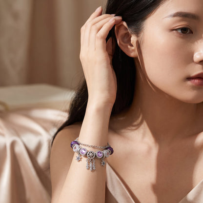 ❤️ Last Day 70% OFF - Dreamcatcher Feather Charm Bracelet | Luxe6786
