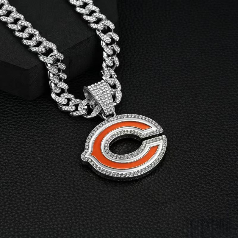🔥 LAST DAY: Up to 50% OFF – NFL Team Pride Gem Chain Necklace