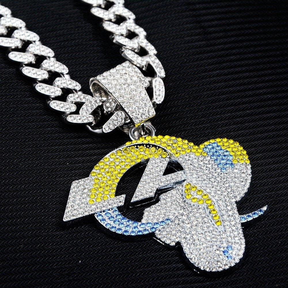 🔥 LAST DAY: Up to 50% OFF – NFL Team Pride Gem Chain Necklace