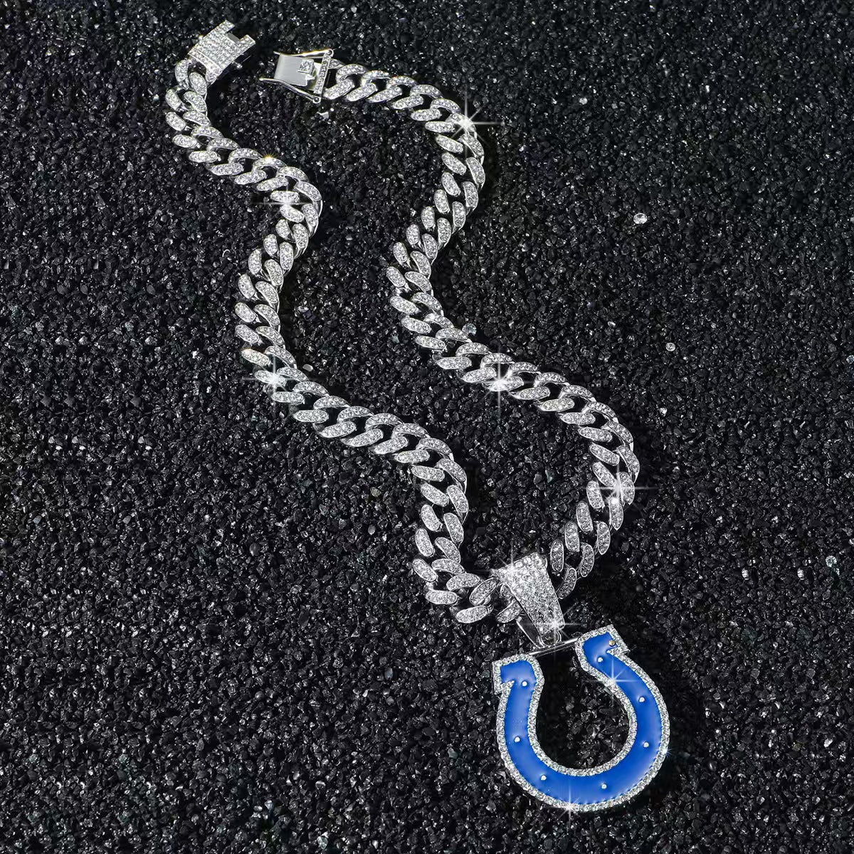🔥 LAST DAY: Up to 50% OFF – NFL Team Pride Gem Chain Necklace