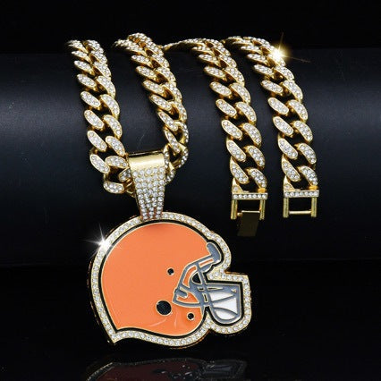 🔥 LAST DAY: Up to 50% OFF – NFL Team Pride Gem Chain Necklace