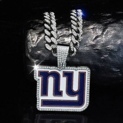 🔥 LAST DAY: Up to 50% OFF – NFL Team Pride Gem Chain Necklace