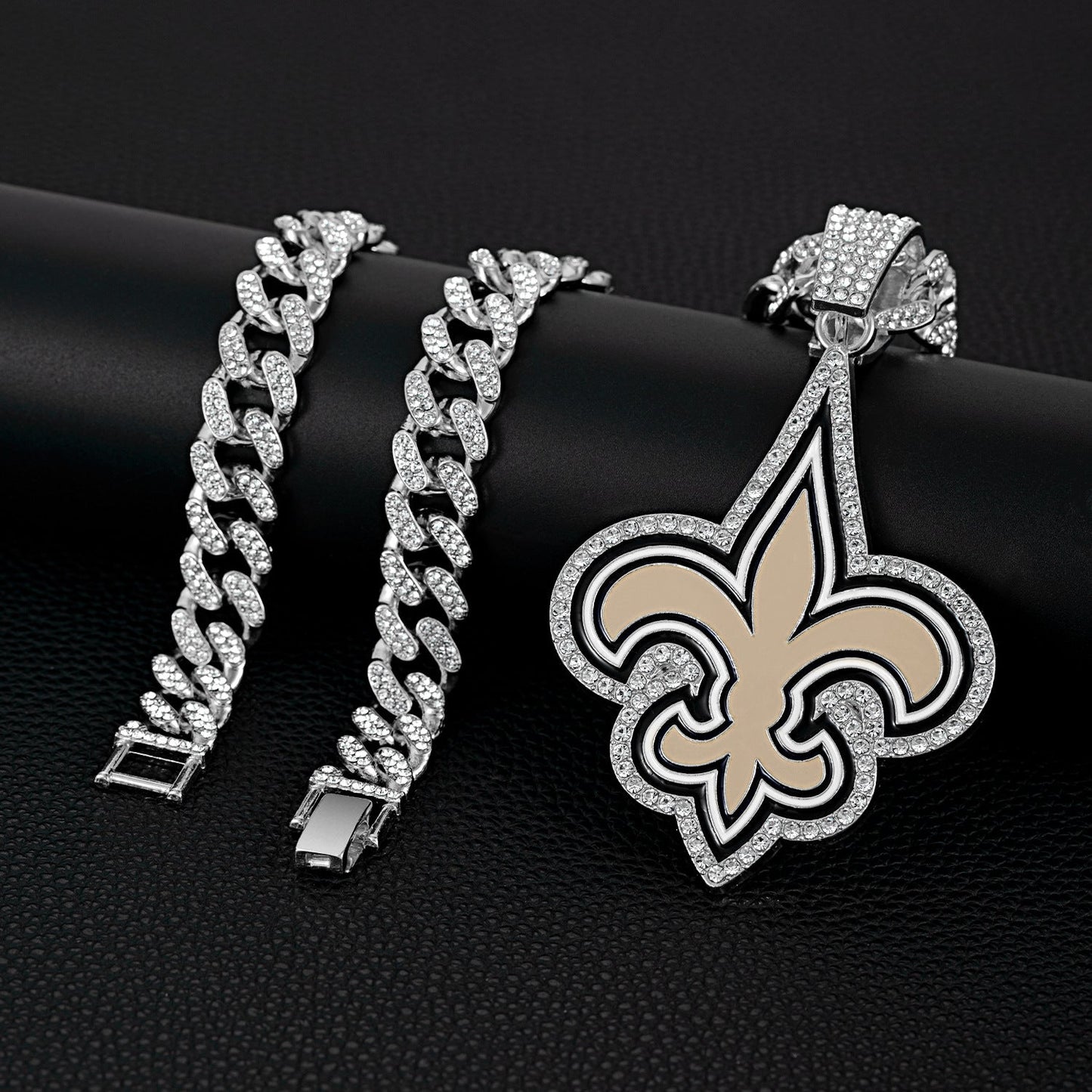 🔥 LAST DAY: Up to 50% OFF – NFL Team Pride Gem Chain Necklace