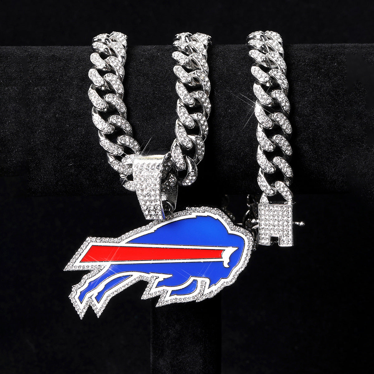 🔥 LAST DAY: Up to 50% OFF – NFL Team Pride Gem Chain Necklace