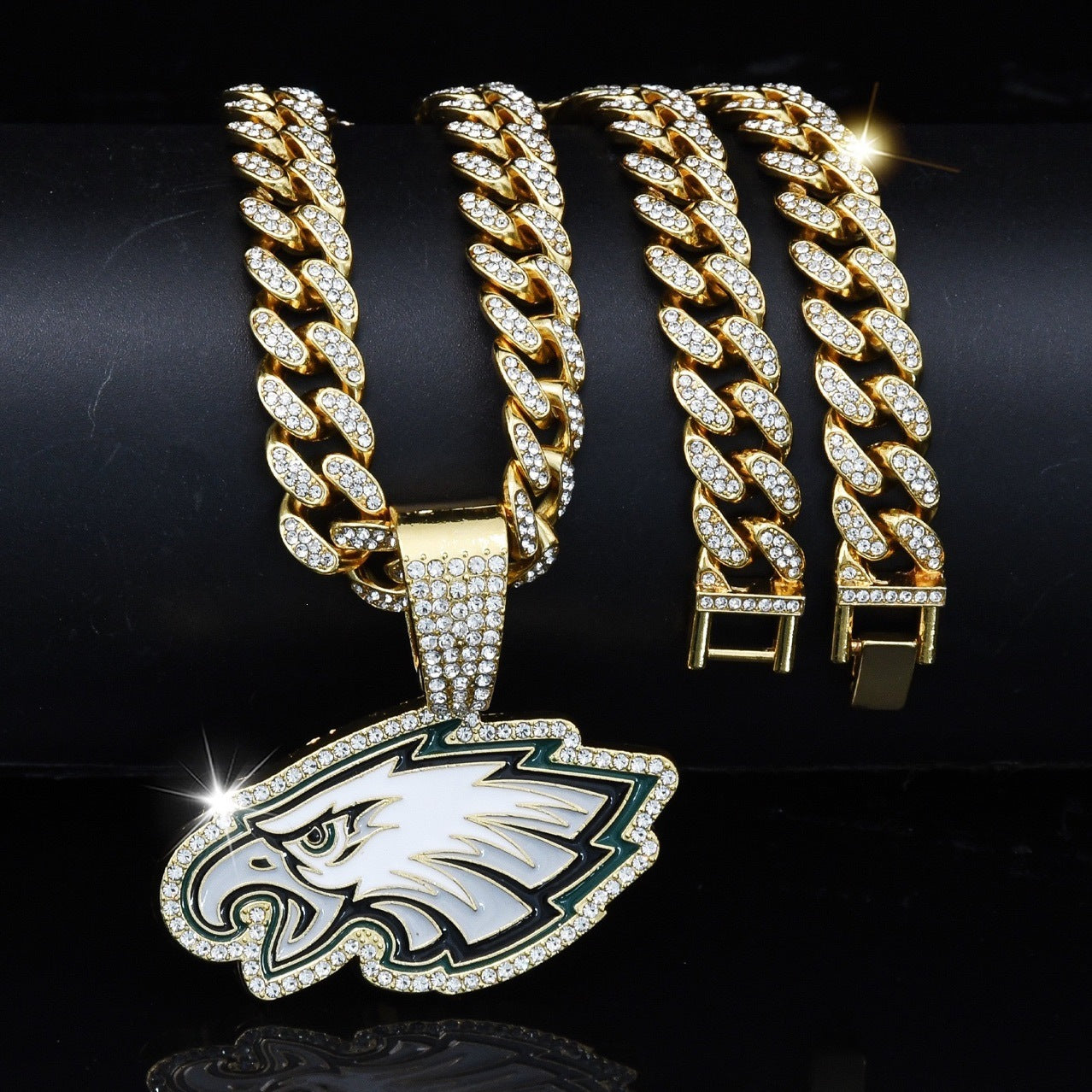 🔥 LAST DAY: Up to 50% OFF – NFL Team Pride Gem Chain Necklace