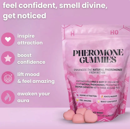Gomitas Potenciadoras de Feromonas para Mujeres