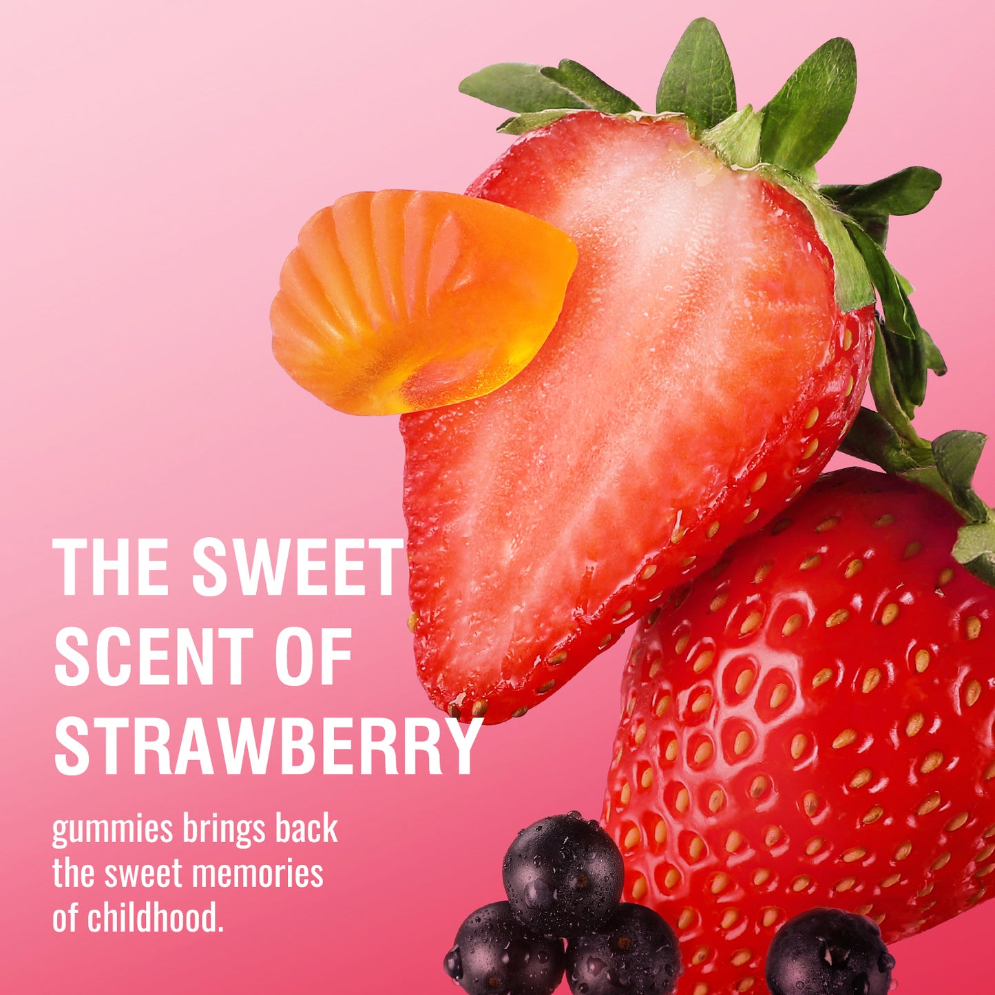 New Sttes Perfume 606# (Pressable Strawberry Gummies) – Eau de Parfum for Women – Richer Scent, Longer Lasting – Strawberry, Marshmallow, Fruit Gummies, Vanilla – Perfumes & Fragrances(100ml / 3.4 fl oz)