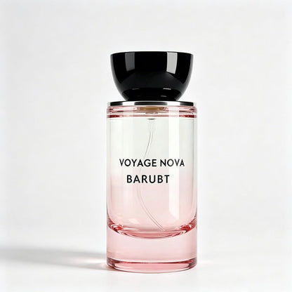Voyage Nova Eau de Parfum for Women, Lychee Bergamot Ginger, Rose Peony Cocoa Blossom, Elegant Patchouli, Long Lasting Spring Fall Perfume, 50ml &1.7fl oz