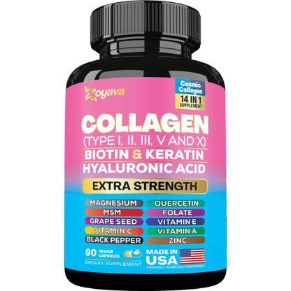 Complejo de Belleza Cosmic Collagen - 64,000 MCG - ¡Ilumina tu Resplandor!