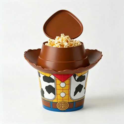 Cowboy Hat Popcorn Bucket – 1.5L Movie Night Essential 🤠🍿