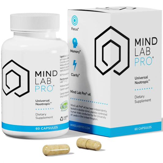 Suplemento nootrópico para mejorar el cerebro 60 unidades Vitaminas para la memoria a base de plantas Mente