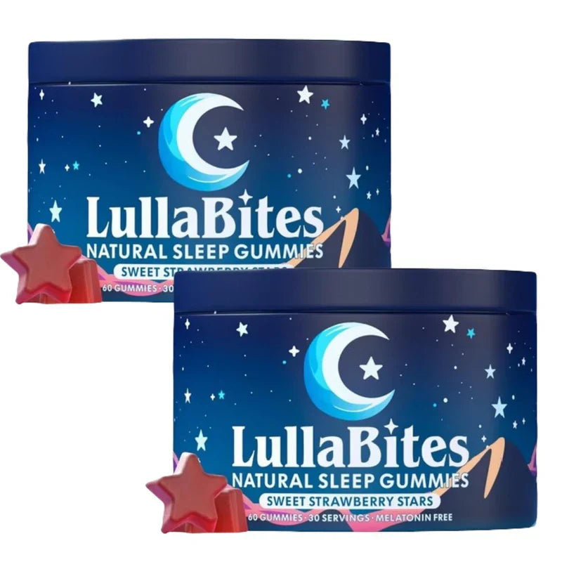 Gomitas para dormir naturales - 30 porciones - Estrellas de fresa dulce
